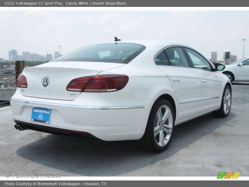 Candy White / Desert Beige/Black 2013 Volkswagen CC Sport Plus