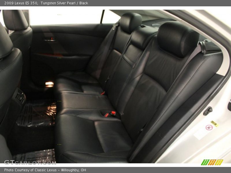 Tungsten Silver Pearl / Black 2009 Lexus ES 350