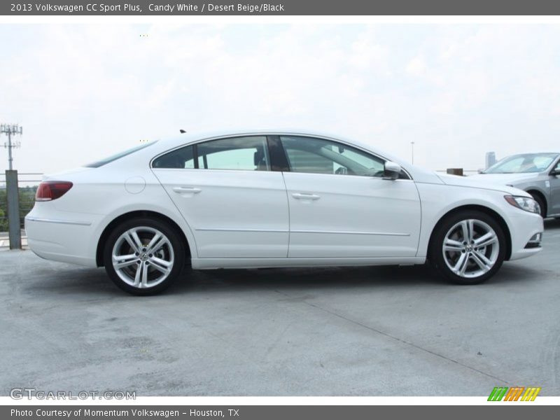 Candy White / Desert Beige/Black 2013 Volkswagen CC Sport Plus