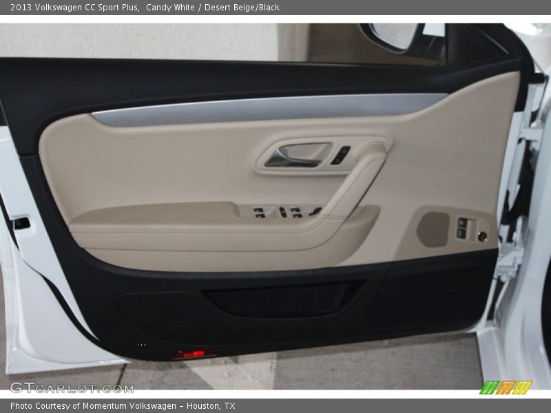 Candy White / Desert Beige/Black 2013 Volkswagen CC Sport Plus