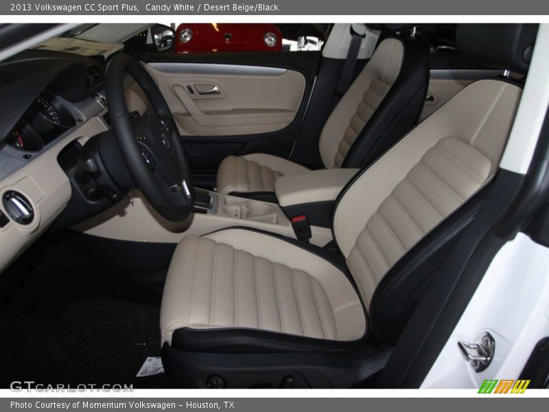 Candy White / Desert Beige/Black 2013 Volkswagen CC Sport Plus