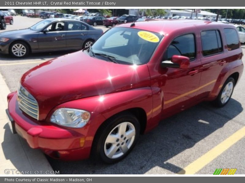 Crystal Red Metallic Tintcoat / Ebony 2011 Chevrolet HHR LT
