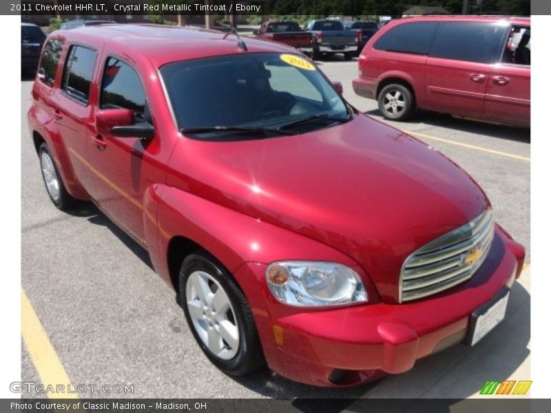 Crystal Red Metallic Tintcoat / Ebony 2011 Chevrolet HHR LT