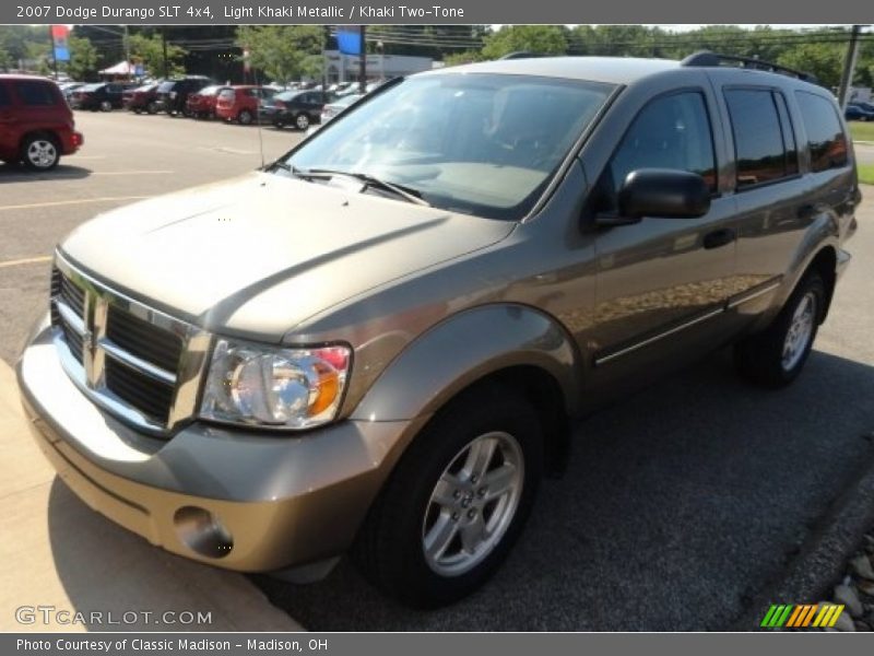 Light Khaki Metallic / Khaki Two-Tone 2007 Dodge Durango SLT 4x4