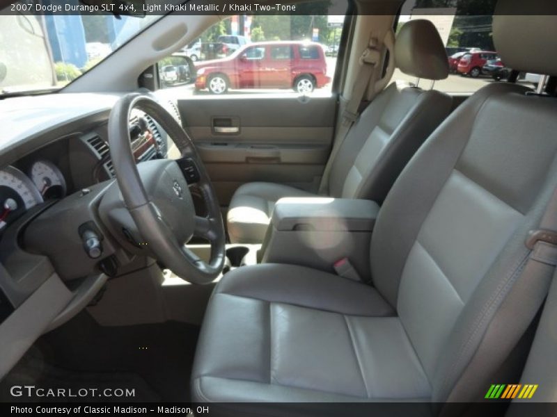 Light Khaki Metallic / Khaki Two-Tone 2007 Dodge Durango SLT 4x4
