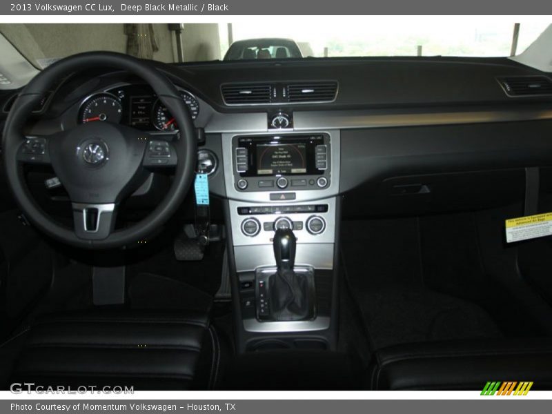 Deep Black Metallic / Black 2013 Volkswagen CC Lux