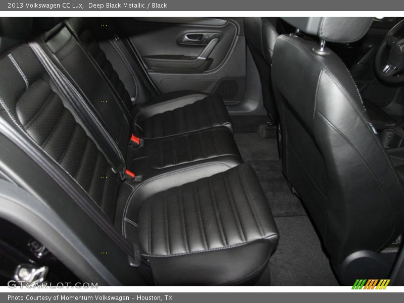 Deep Black Metallic / Black 2013 Volkswagen CC Lux