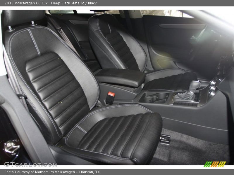 Deep Black Metallic / Black 2013 Volkswagen CC Lux