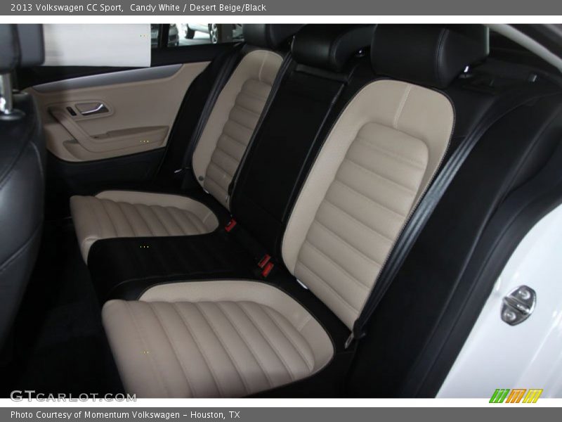 Candy White / Desert Beige/Black 2013 Volkswagen CC Sport