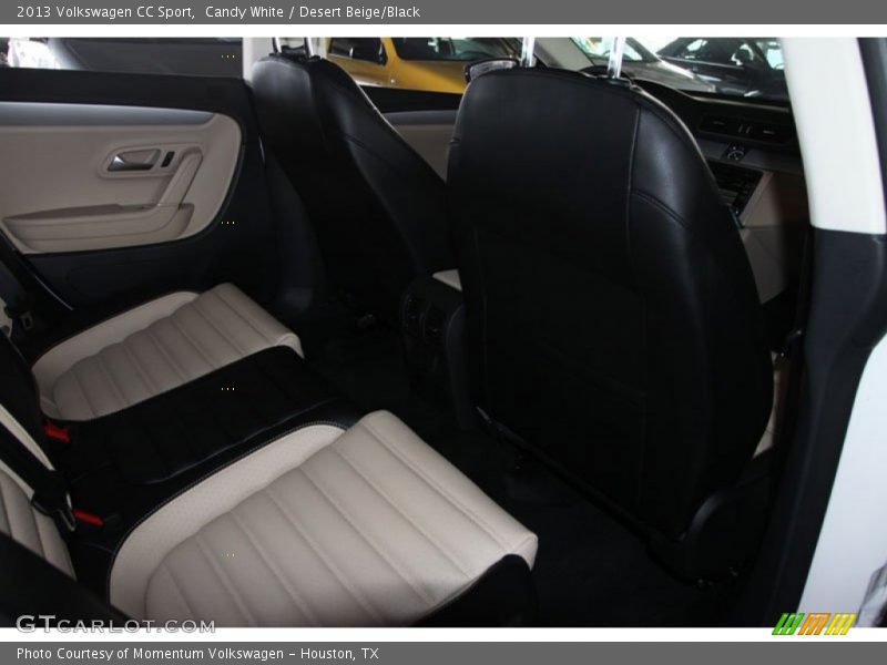 Candy White / Desert Beige/Black 2013 Volkswagen CC Sport