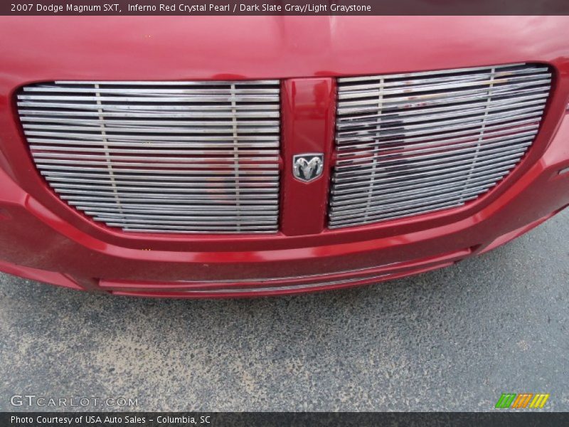 Inferno Red Crystal Pearl / Dark Slate Gray/Light Graystone 2007 Dodge Magnum SXT