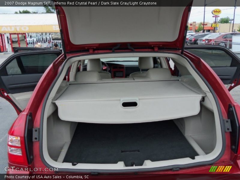 Inferno Red Crystal Pearl / Dark Slate Gray/Light Graystone 2007 Dodge Magnum SXT