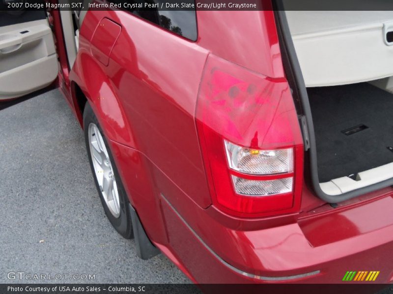 Inferno Red Crystal Pearl / Dark Slate Gray/Light Graystone 2007 Dodge Magnum SXT