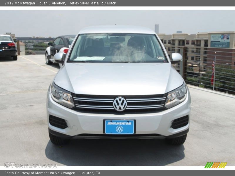 Reflex Silver Metallic / Black 2012 Volkswagen Tiguan S 4Motion