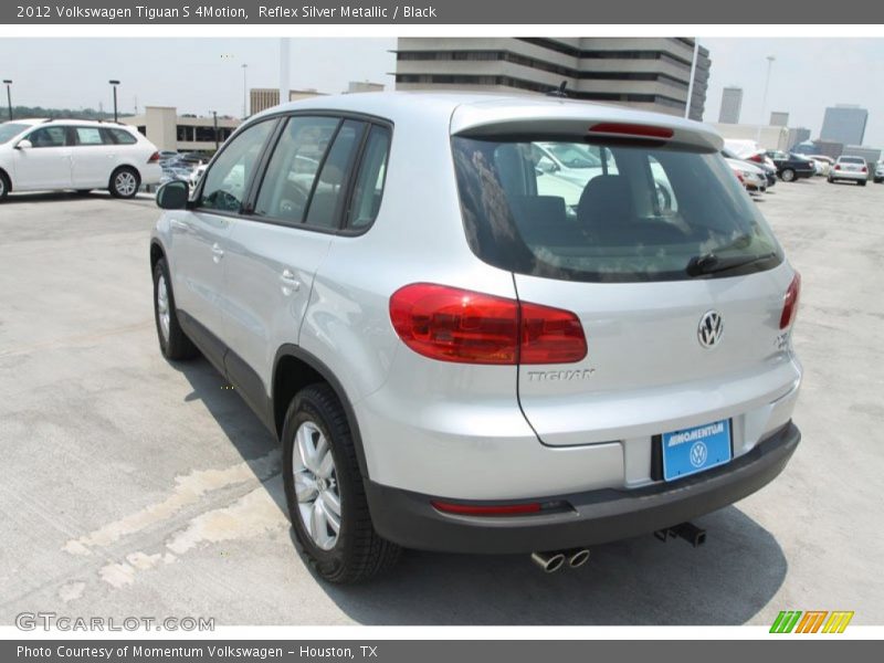 Reflex Silver Metallic / Black 2012 Volkswagen Tiguan S 4Motion