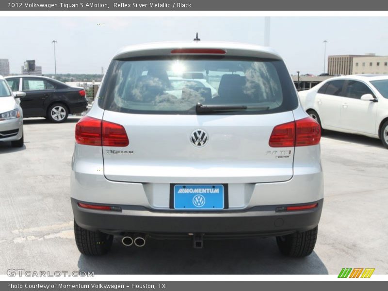 Reflex Silver Metallic / Black 2012 Volkswagen Tiguan S 4Motion