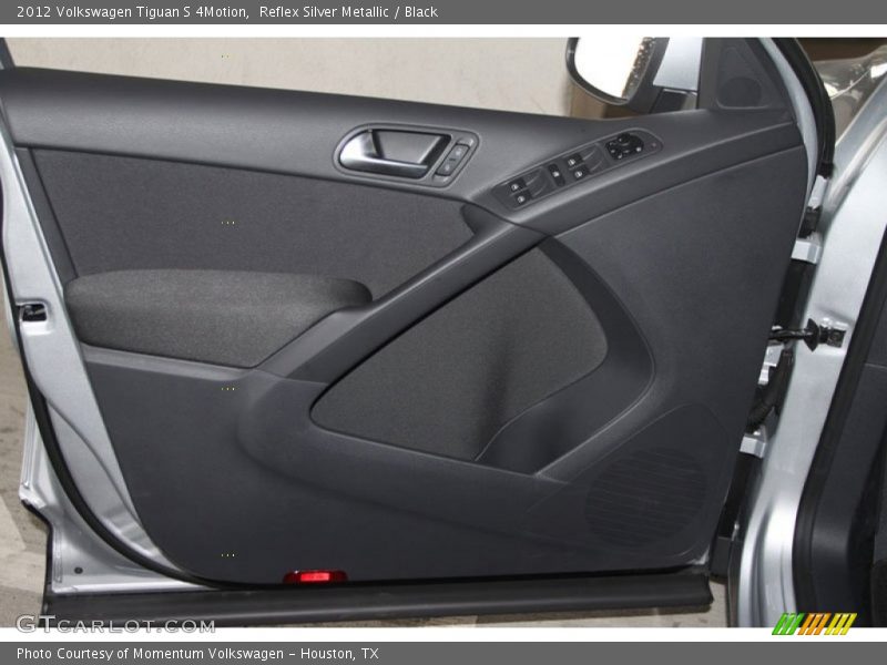 Reflex Silver Metallic / Black 2012 Volkswagen Tiguan S 4Motion