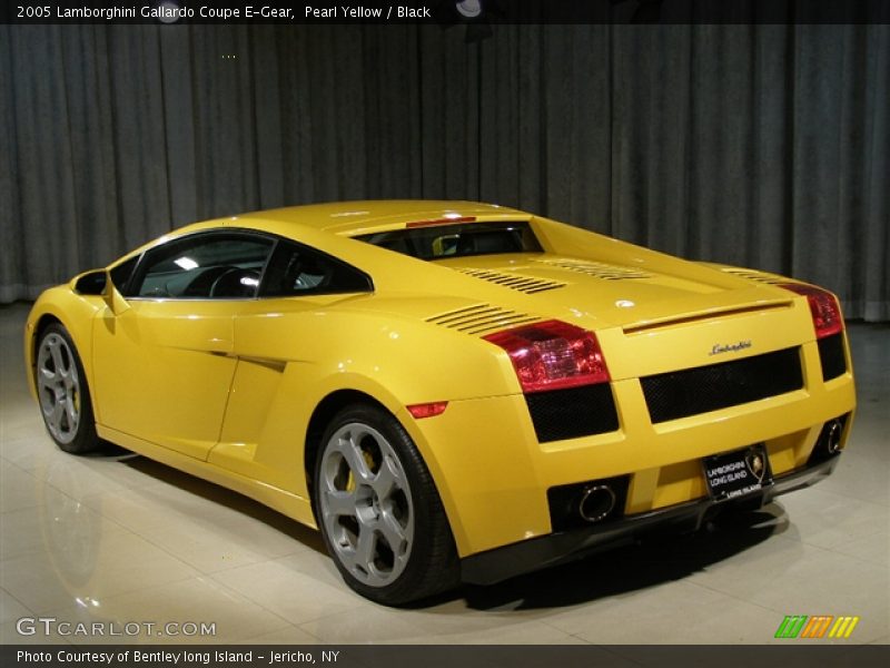 Pearl Yellow / Black 2005 Lamborghini Gallardo Coupe E-Gear