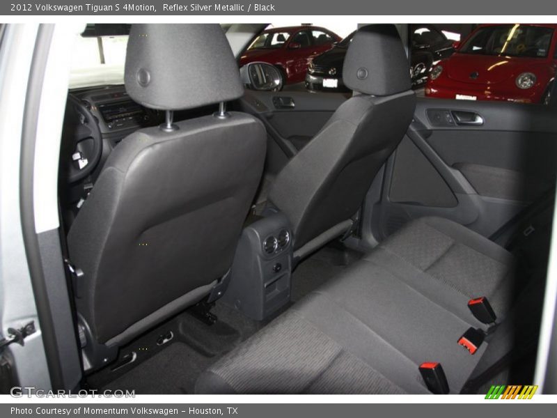 Reflex Silver Metallic / Black 2012 Volkswagen Tiguan S 4Motion