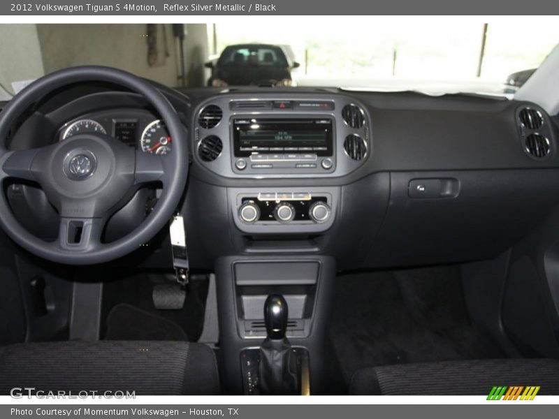 Reflex Silver Metallic / Black 2012 Volkswagen Tiguan S 4Motion