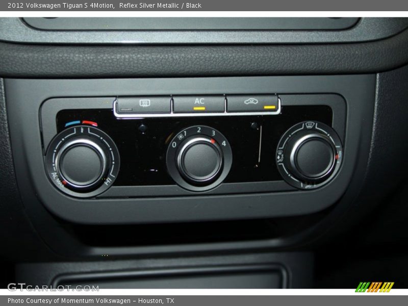 Reflex Silver Metallic / Black 2012 Volkswagen Tiguan S 4Motion