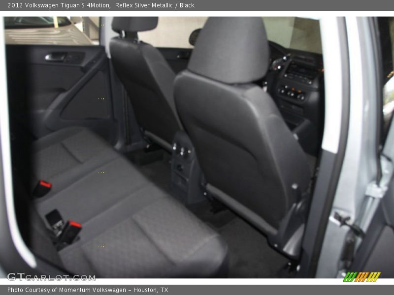 Reflex Silver Metallic / Black 2012 Volkswagen Tiguan S 4Motion