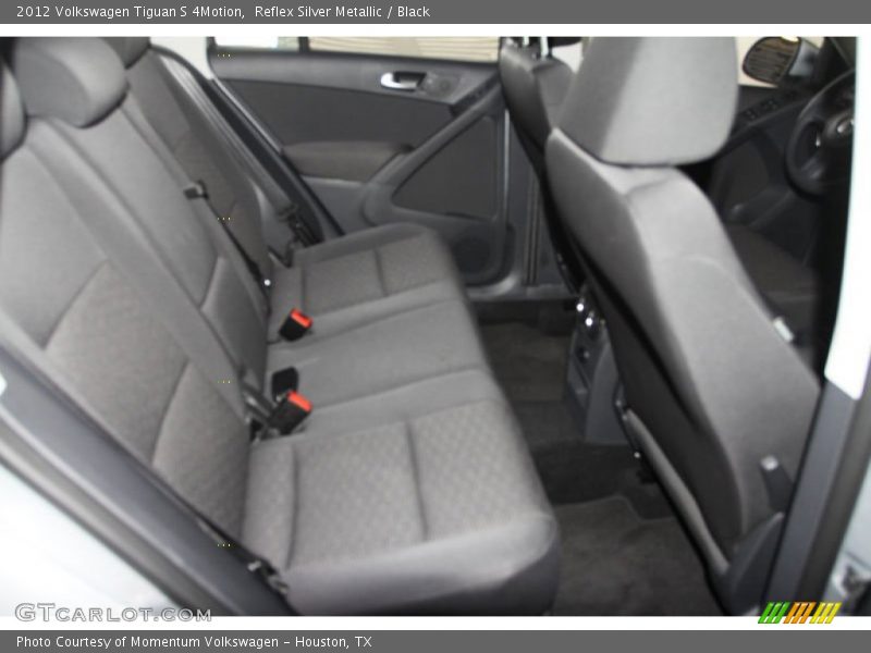 Reflex Silver Metallic / Black 2012 Volkswagen Tiguan S 4Motion