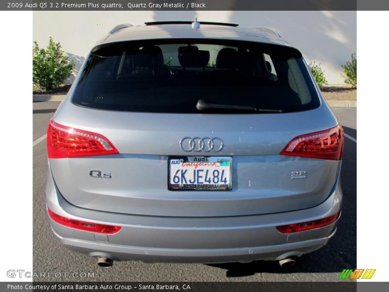 Quartz Gray Metallic / Black 2009 Audi Q5 3.2 Premium Plus quattro