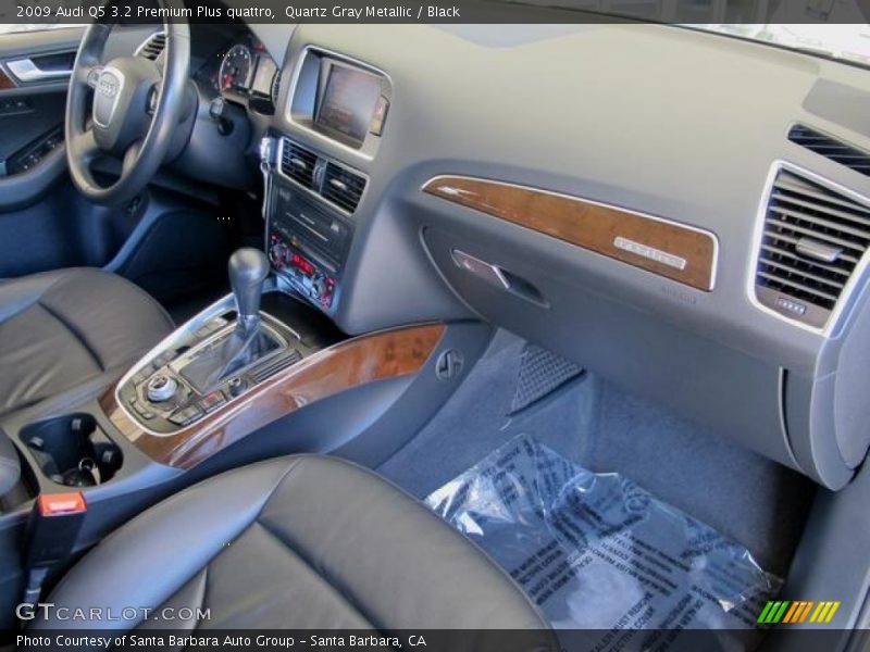 Quartz Gray Metallic / Black 2009 Audi Q5 3.2 Premium Plus quattro