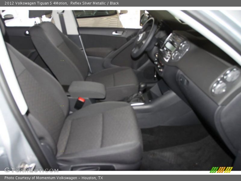 Reflex Silver Metallic / Black 2012 Volkswagen Tiguan S 4Motion