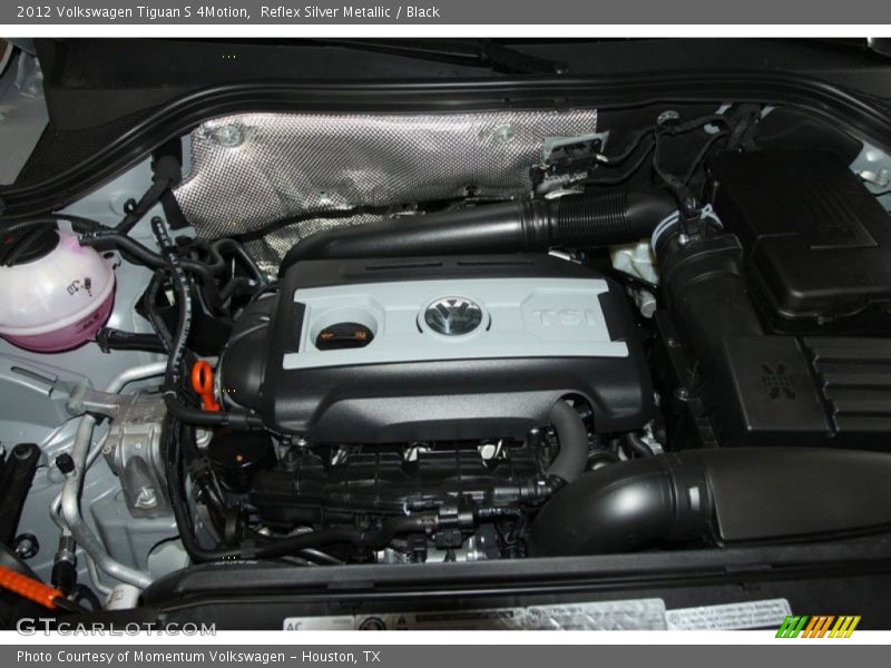 Reflex Silver Metallic / Black 2012 Volkswagen Tiguan S 4Motion
