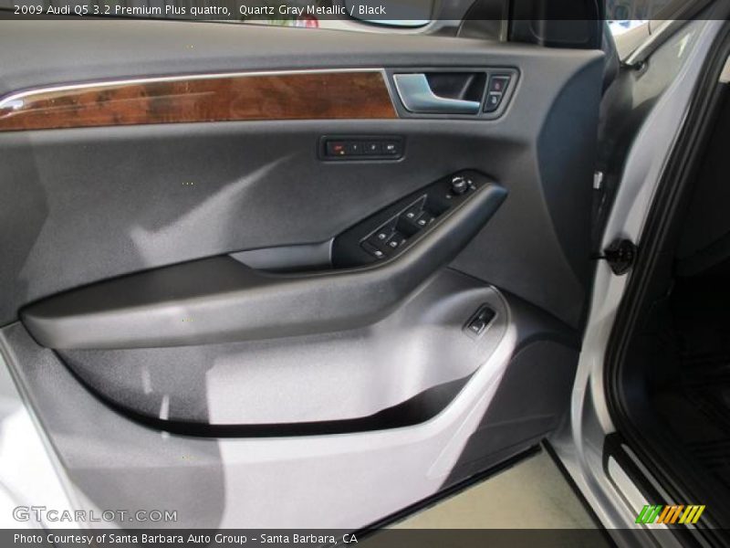 Quartz Gray Metallic / Black 2009 Audi Q5 3.2 Premium Plus quattro