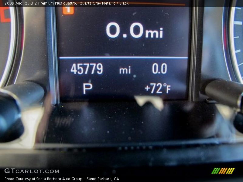 Quartz Gray Metallic / Black 2009 Audi Q5 3.2 Premium Plus quattro