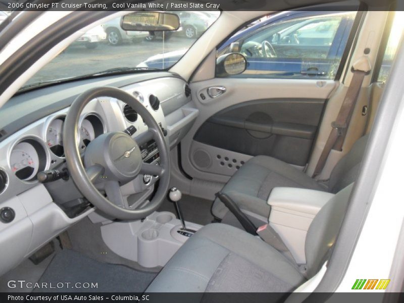 Cool Vanilla White / Pastel Slate Gray 2006 Chrysler PT Cruiser Touring