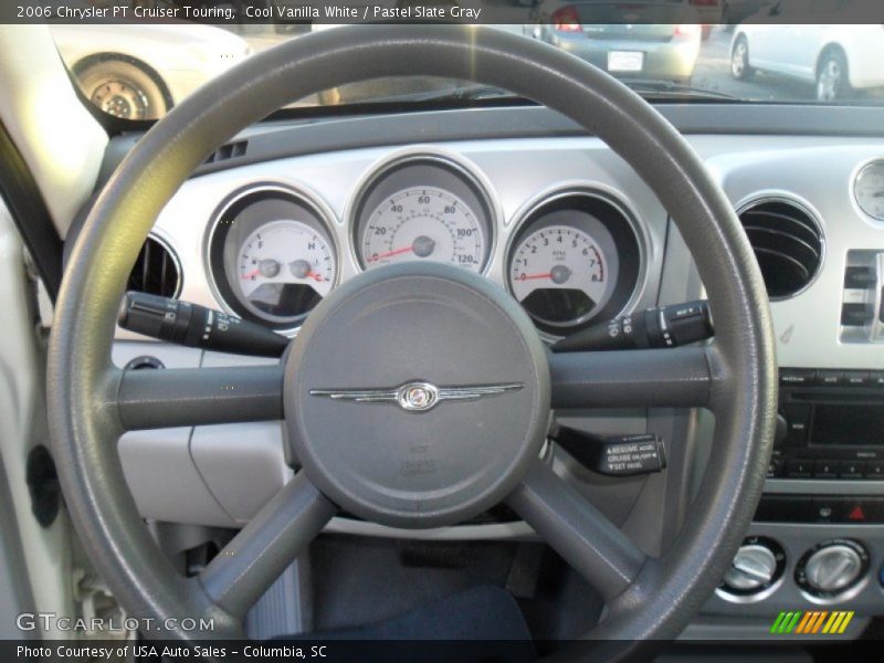 Cool Vanilla White / Pastel Slate Gray 2006 Chrysler PT Cruiser Touring