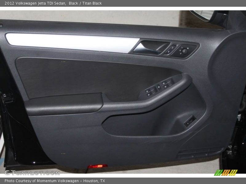 Black / Titan Black 2012 Volkswagen Jetta TDI Sedan