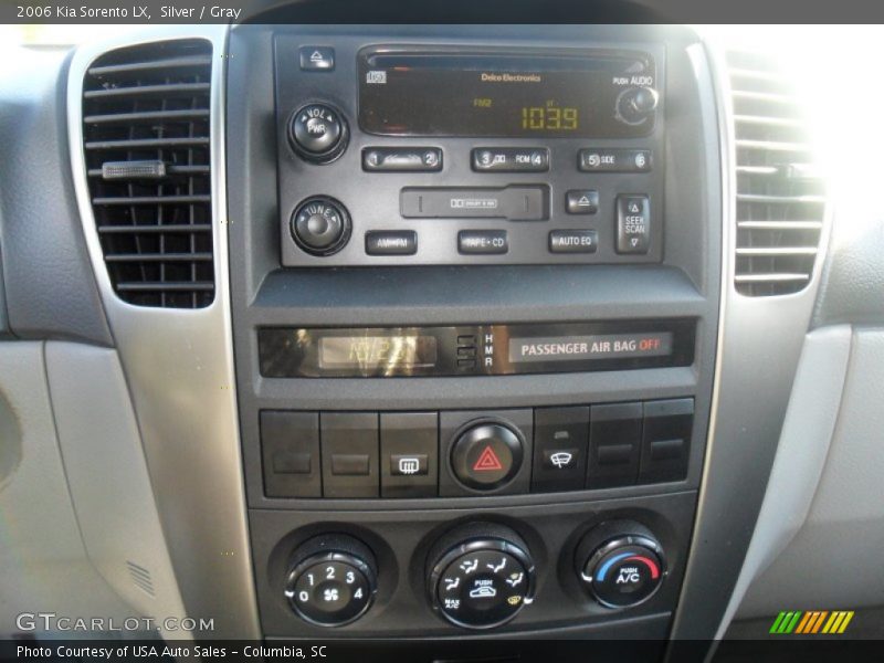 Silver / Gray 2006 Kia Sorento LX