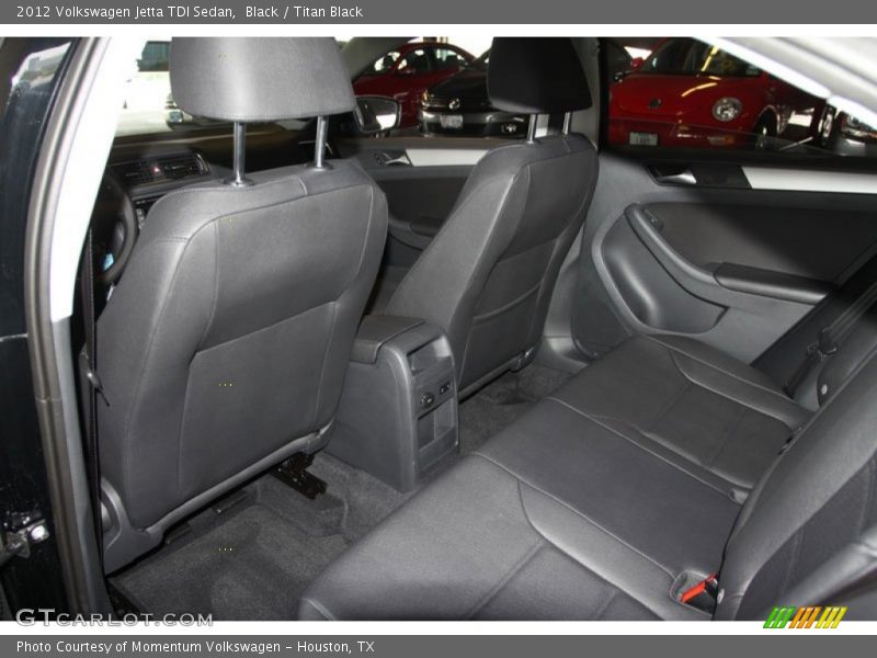 Black / Titan Black 2012 Volkswagen Jetta TDI Sedan