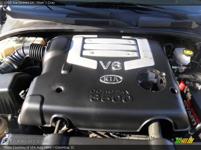 Silver / Gray 2006 Kia Sorento LX