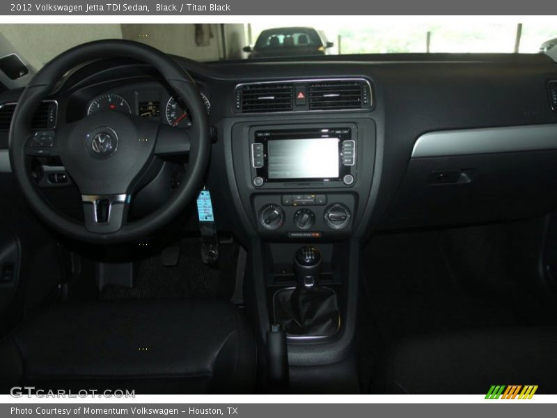 Black / Titan Black 2012 Volkswagen Jetta TDI Sedan