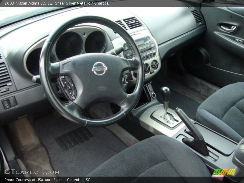 Sheer Silver Metallic / Charcoal 2003 Nissan Altima 3.5 SE