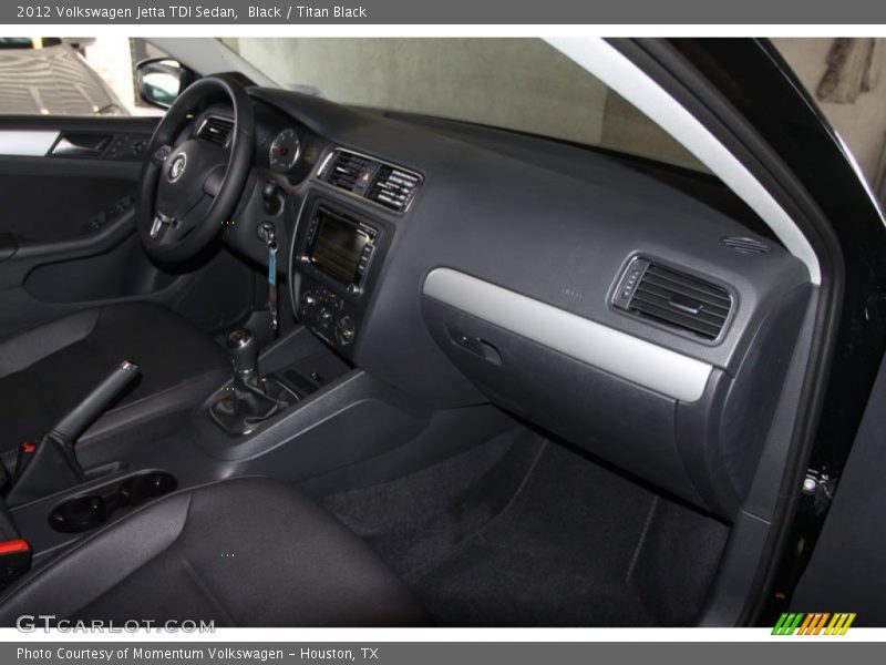 Black / Titan Black 2012 Volkswagen Jetta TDI Sedan