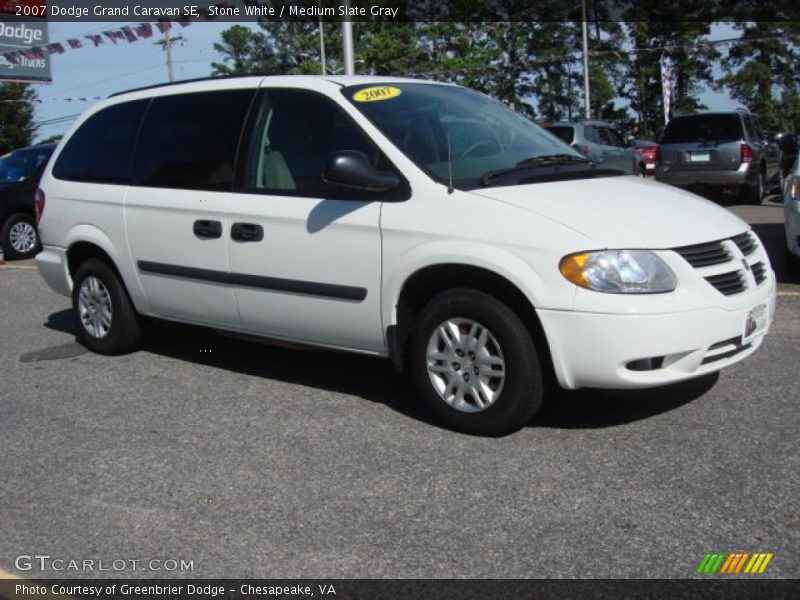  2007 Grand Caravan SE Stone White