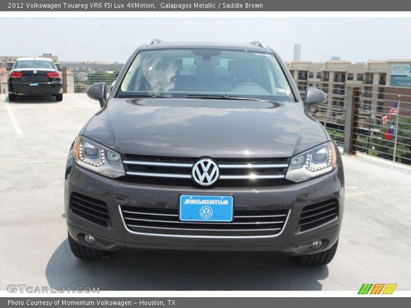 Galapagos Metallic / Saddle Brown 2012 Volkswagen Touareg VR6 FSI Lux 4XMotion