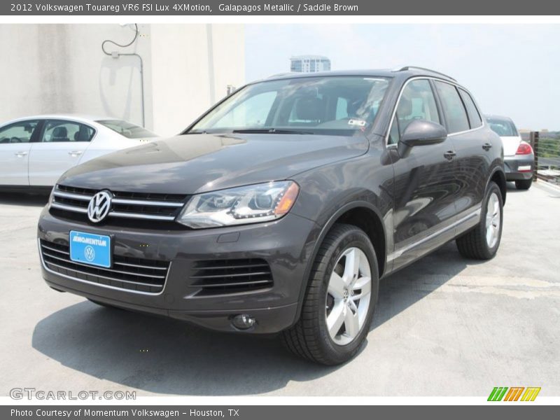 Galapagos Metallic / Saddle Brown 2012 Volkswagen Touareg VR6 FSI Lux 4XMotion