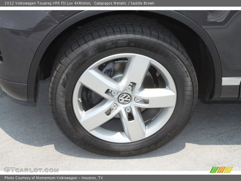 Galapagos Metallic / Saddle Brown 2012 Volkswagen Touareg VR6 FSI Lux 4XMotion