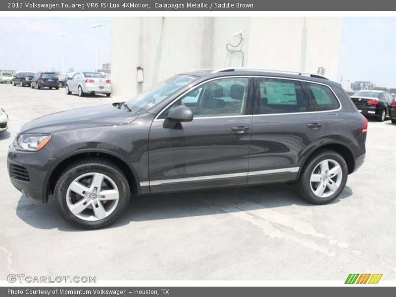 Galapagos Metallic / Saddle Brown 2012 Volkswagen Touareg VR6 FSI Lux 4XMotion