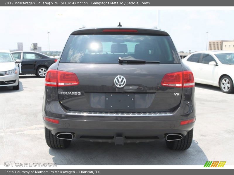 Galapagos Metallic / Saddle Brown 2012 Volkswagen Touareg VR6 FSI Lux 4XMotion