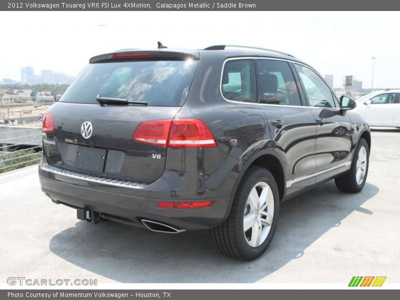 Galapagos Metallic / Saddle Brown 2012 Volkswagen Touareg VR6 FSI Lux 4XMotion