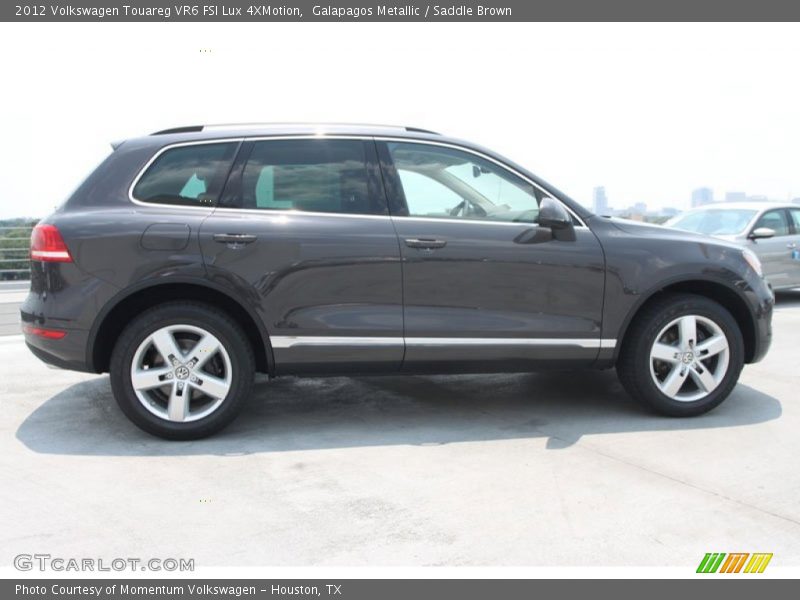 Galapagos Metallic / Saddle Brown 2012 Volkswagen Touareg VR6 FSI Lux 4XMotion